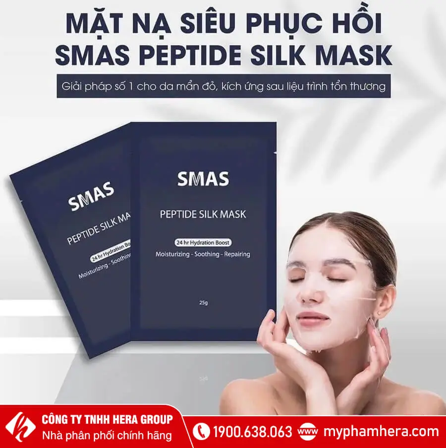 Mặt nạ dưỡng da SMAS Peptide Silk 