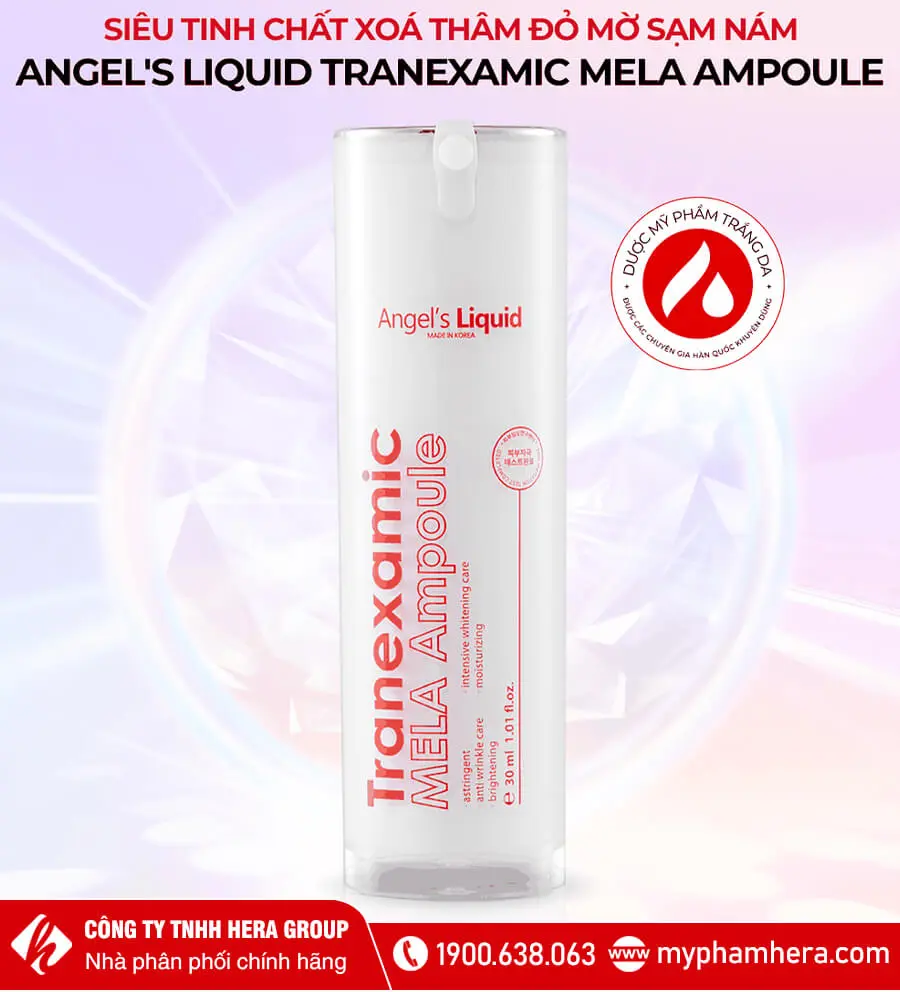 công dụng serum xóa thâm đỏ mờ sạm nám angel's liquid myphamhera.com