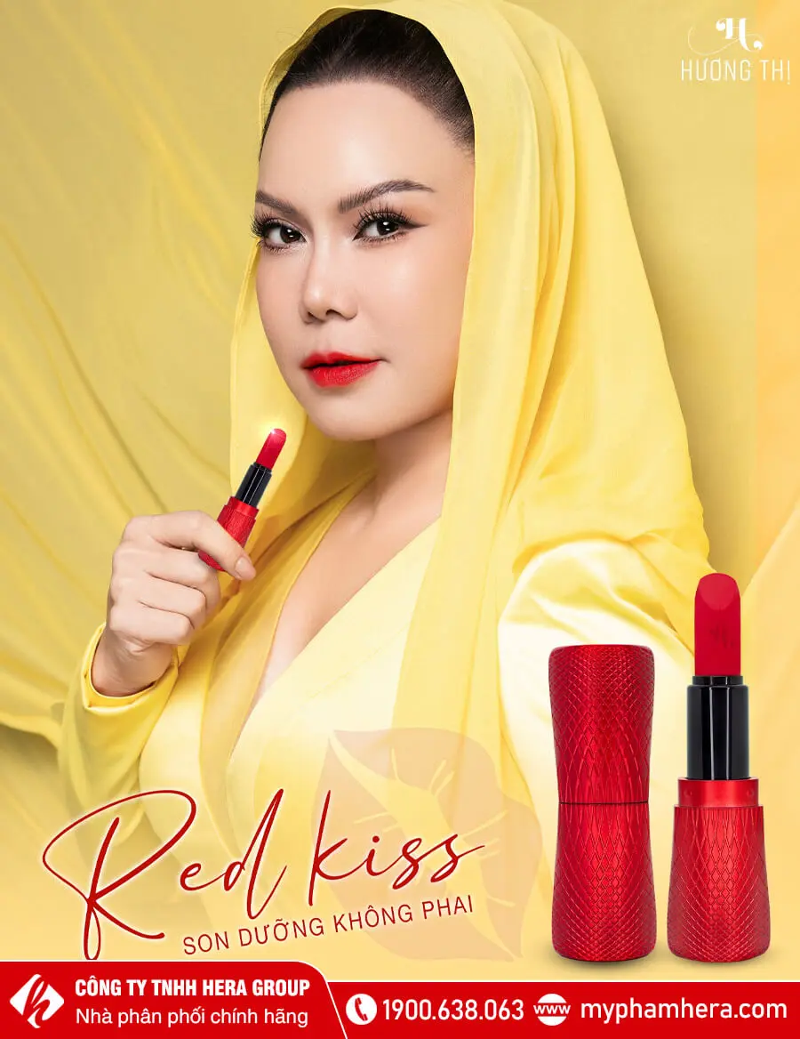 Son dưỡng không phai Red Kiss Hương Thị