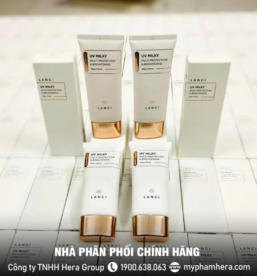 sữa chống nắng hạ nhiệt lanci chính hãng myphamhera.com