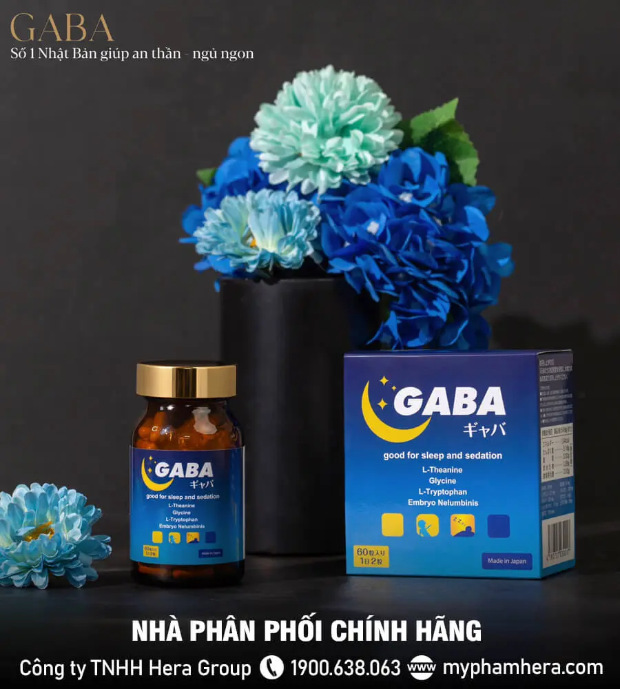 Viên uống giúp ngủ ngon an thần Gaba Jpanwell