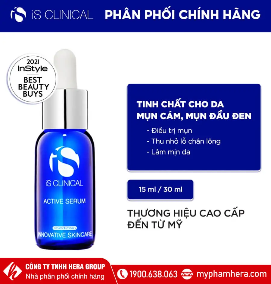 Serum phục hồi da, kiểm soát mụn IS Clinical Hydra Cool Serum