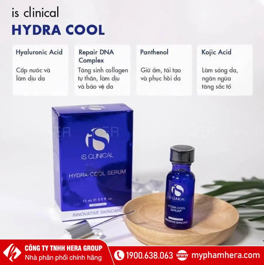 Serum phục hồi da, kiểm soát mụn IS Clinical Hydra Cool Serum