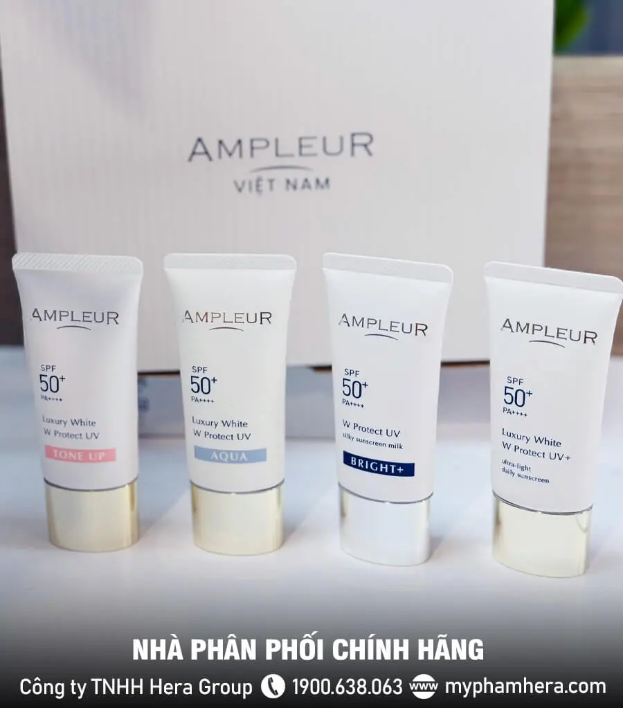 kem chống nắng w protect uv bright ampleur chính hãng myphamhera.com