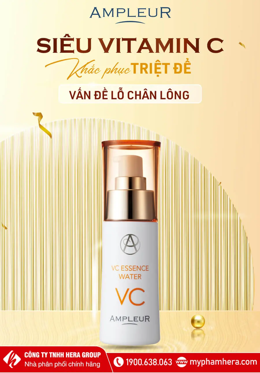 serum lỗ chân lông vc essence water ampleur myphamhera.com