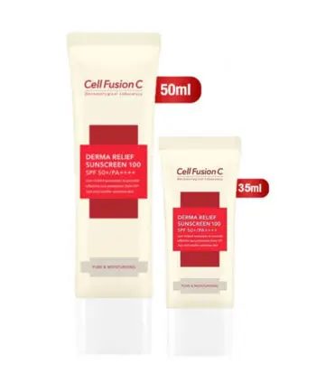 avatar Kem chống nắng an toàn cho mọi loại da Cell Fusion C Derma Relief Sunscreen 100 SPF50+/PA++++ (35ml)