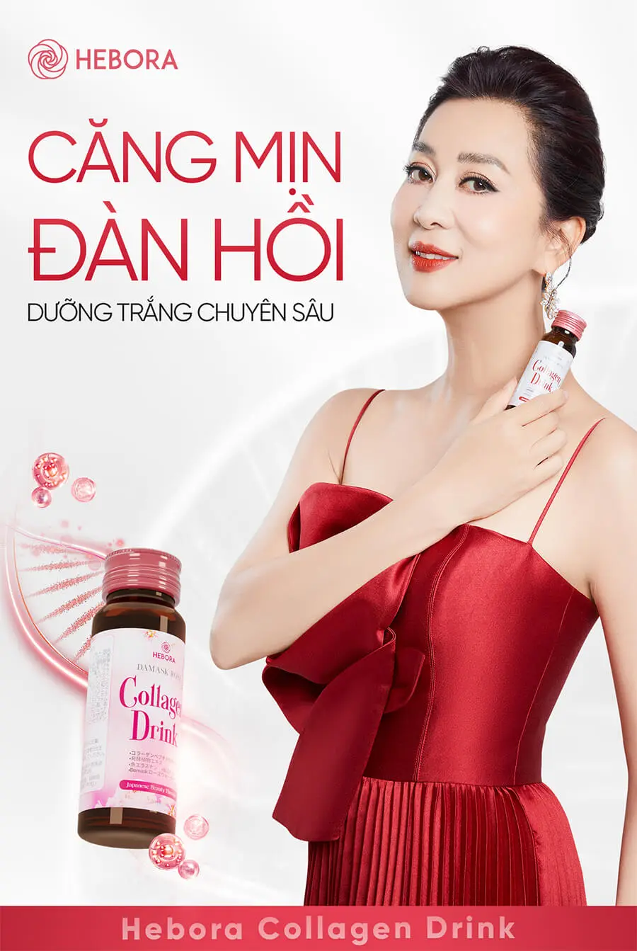 Giải pháp để có làn da trẻ đẹp nhờ vào Nước uống Hebora Collagen Drink