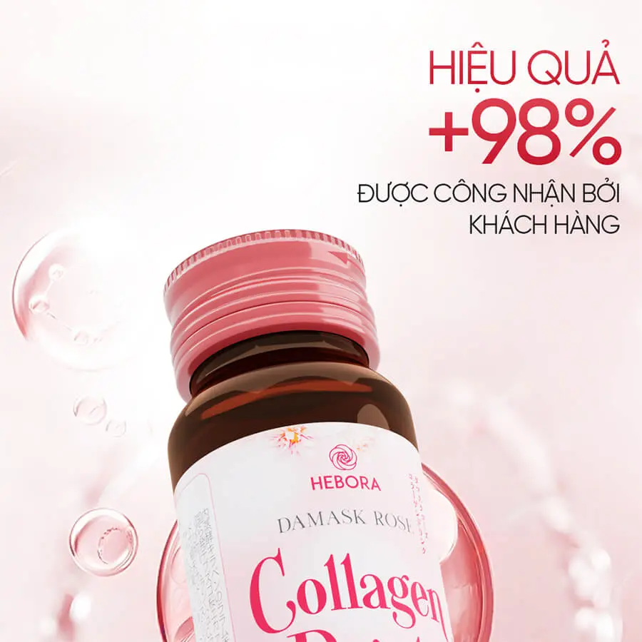 Giải pháp để có làn da trẻ đẹp nhờ vào Nước uống Hebora Collagen Drink