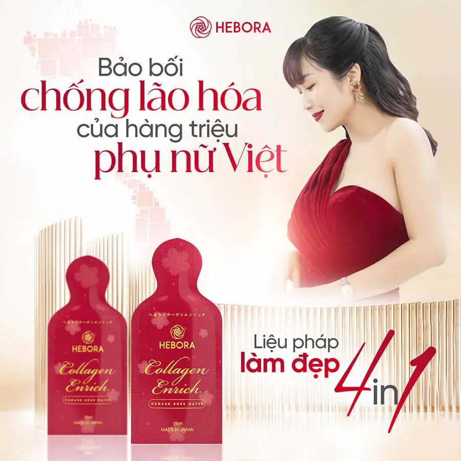 hebora collagen enrich bảo bối chống lão hóa cho người việt