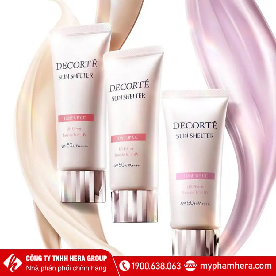 Kem chống nắng Decorté Tone Up CC Cream UV Primer