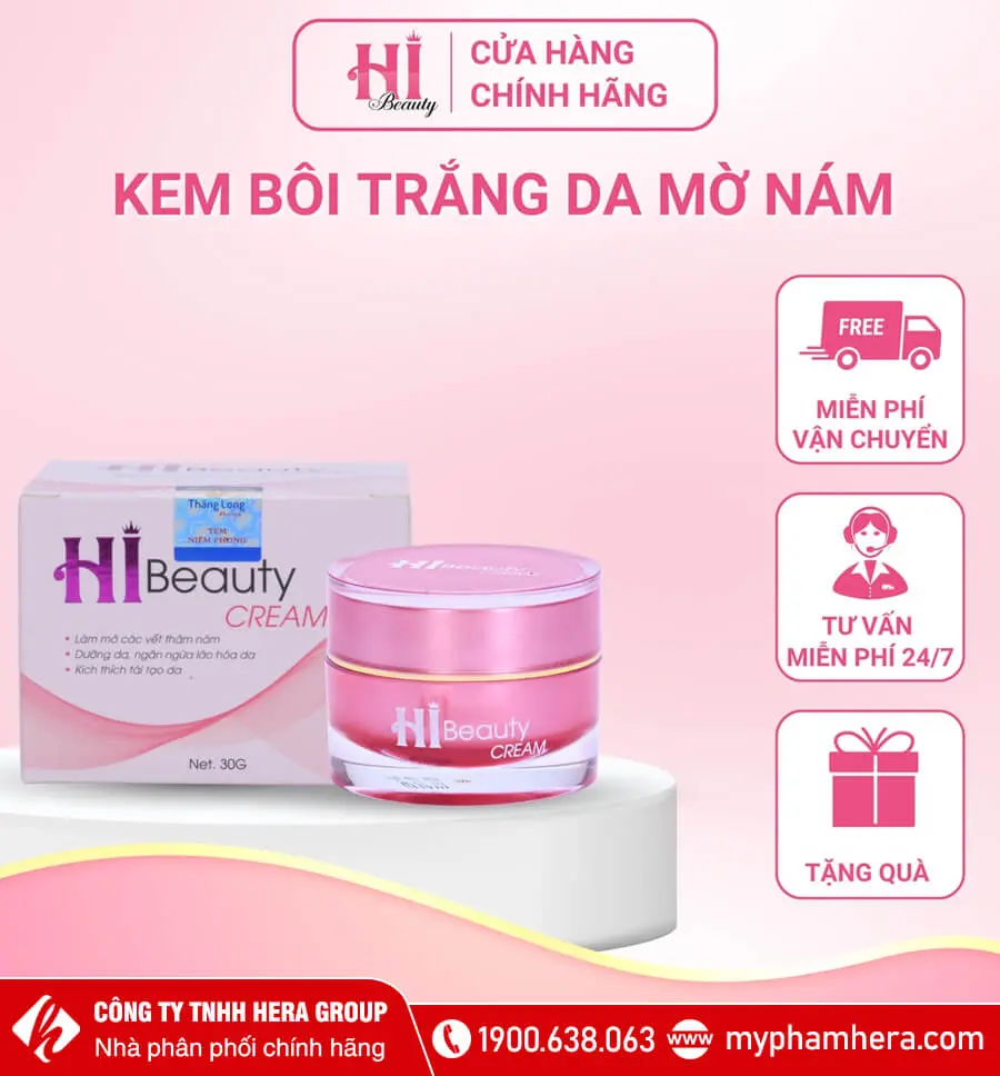 Kem dưỡng trắng da Hi Beauty