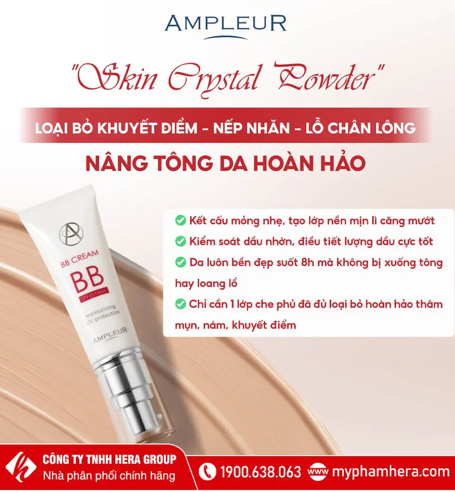 kem nền bb cream ampleur myphamhera.com