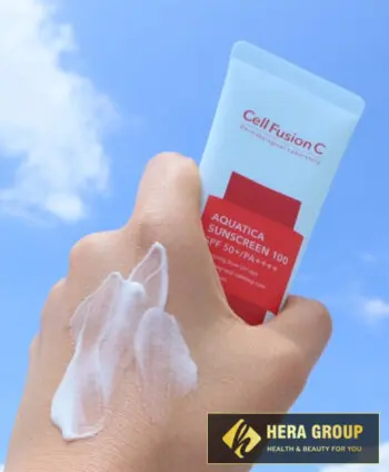 thumbnail Kem chống nắng cấp ẩm, dịu da Cell Fusion C Aquatica Sunscreen 100 SPF50+/PA++++ (50ml)