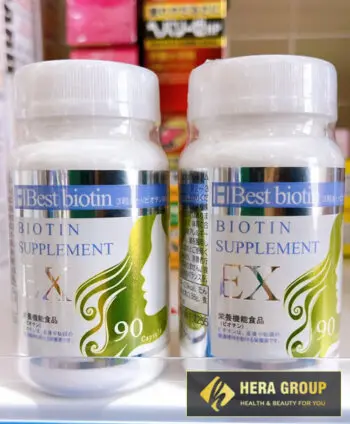 thumbnail Viên uống hỗ trợ mọc tóc Best Biotin Supplement EX