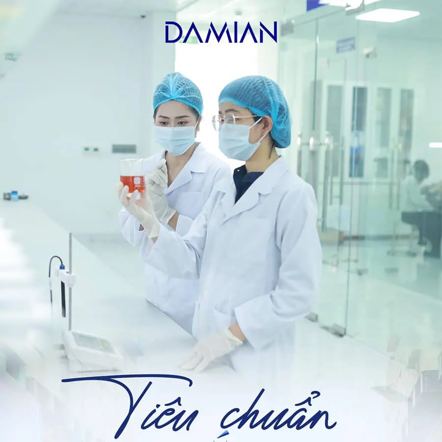 tiêu chuẩn khắt khe trong sản xuất Damian myphamhera.com