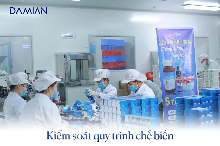 tiêu chuẩn khắt khe trong sản xuất Damian myphamhera.com