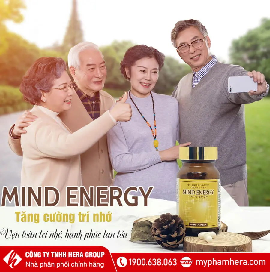 Viên uống bổ não tăng cường trí nhớ Mind Energ