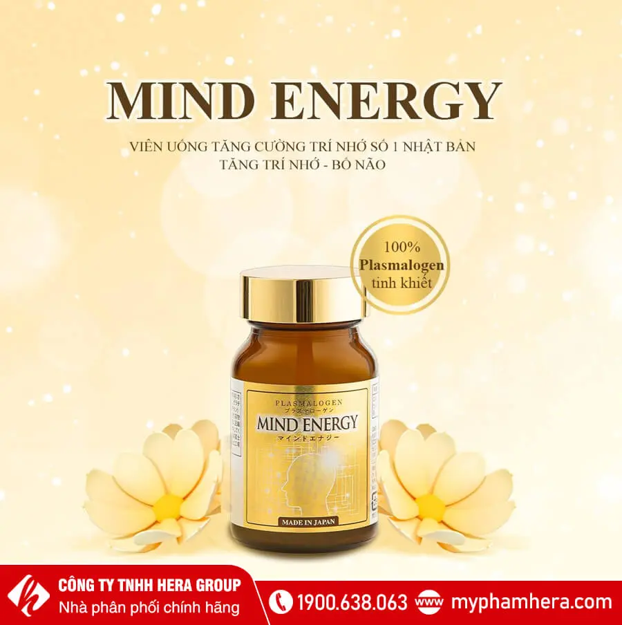 Viên uống bổ não tăng cường trí nhớ Mind Energ