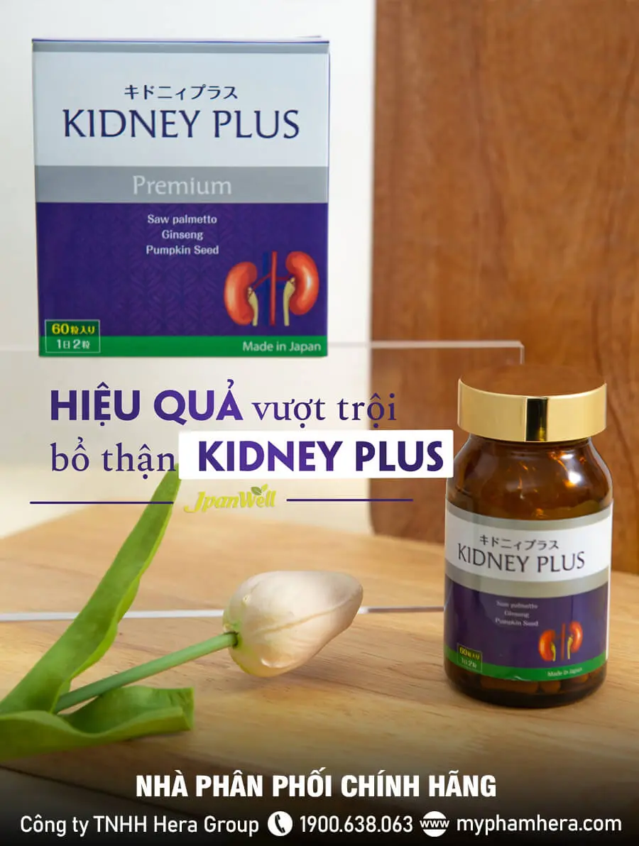 Viên uống bổ thận Kidney Plus Jpanwell chính hãng