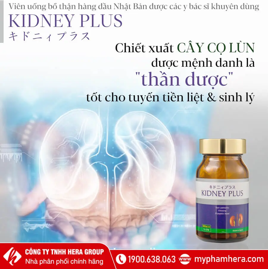 Viên uống bổ thận Kidney Plus Jpanwell