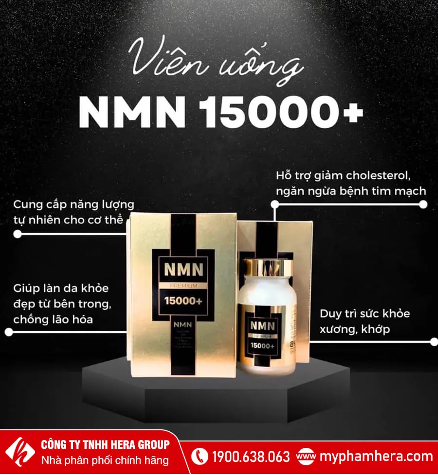 công dụng viên uống nmn 15000 premium myphamhera.com