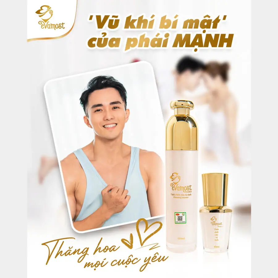 Tinh chất vệ sinh Evamost Premium - Vũ khí bí mật của phái mạnh