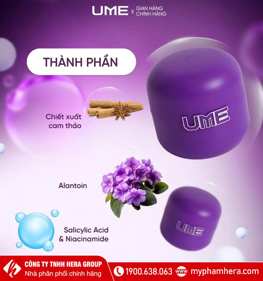 Kem body dưỡng trắng da Ume ngọc trinh