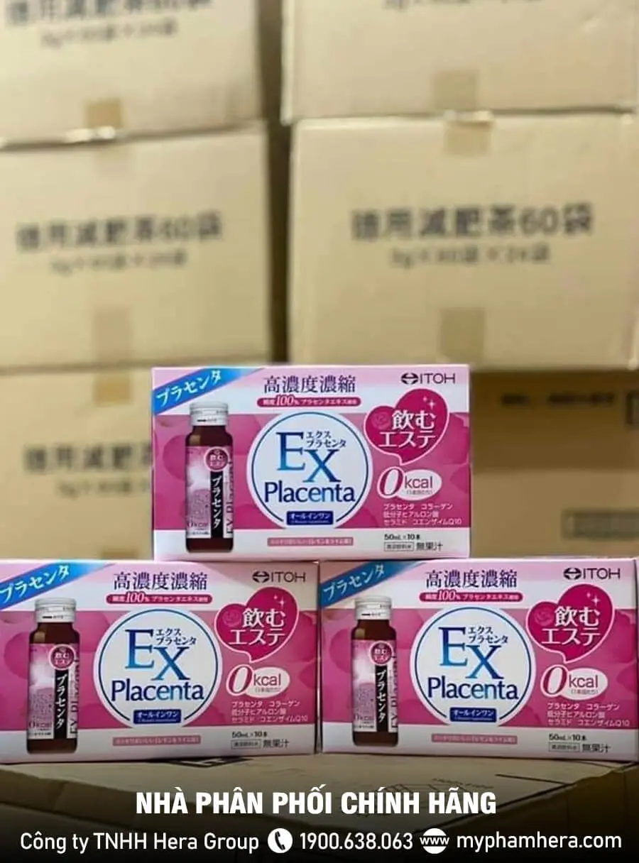 Nước Uống Nhau Thai Cừu Ex Placenta Itoh 