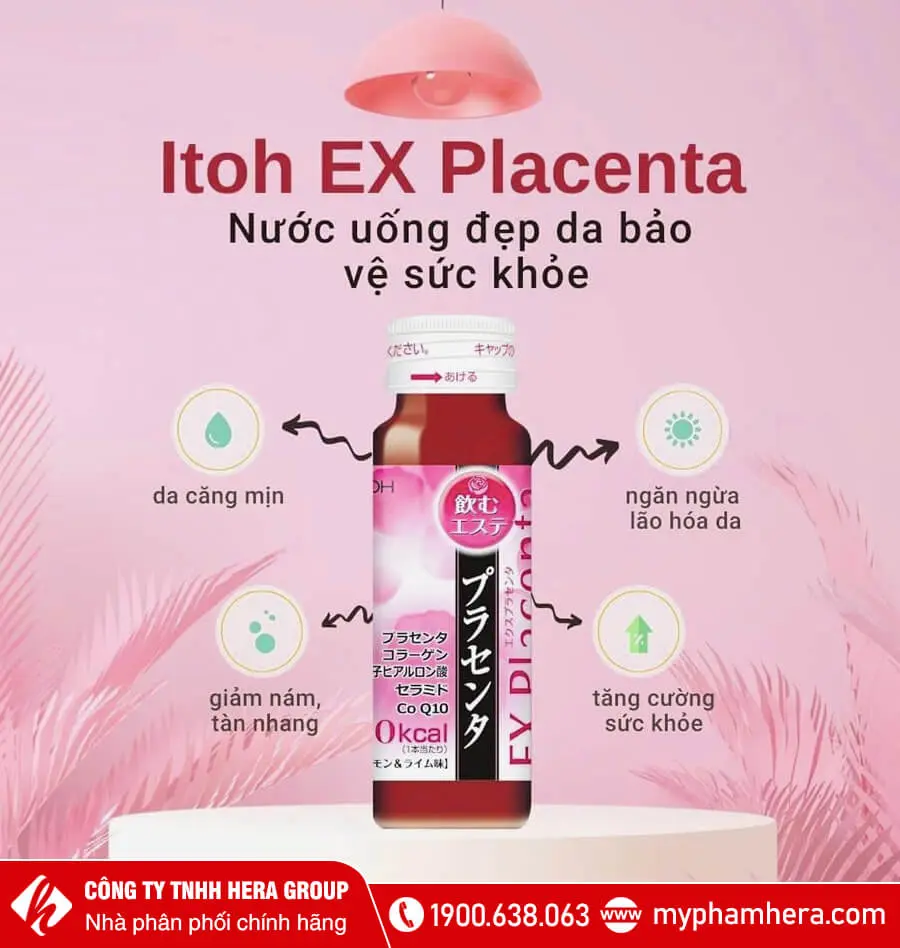 Nước Uống Nhau Thai Cừu Ex Placenta Itoh 