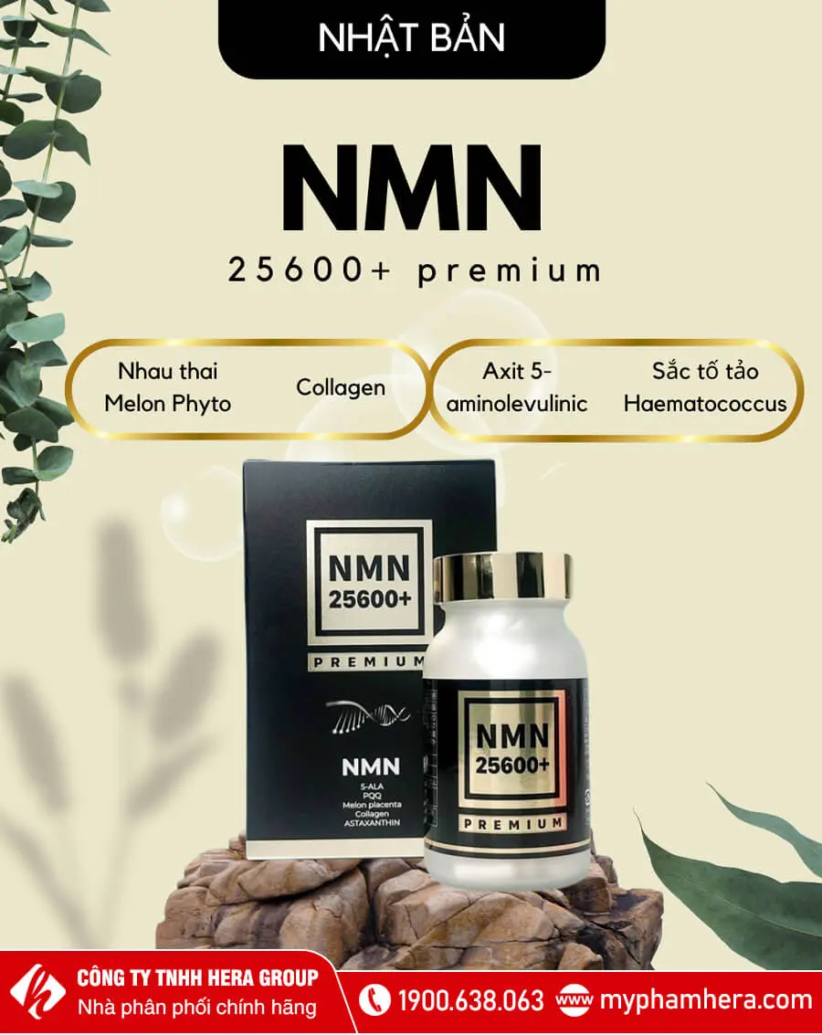 thành phần viên uông nmn 25600 premium myphamhera.com