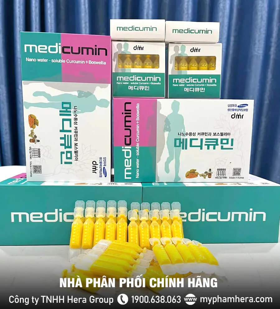 Tinh nghệ nano curcumin medicumin dmr chính hãng myphamhera.com