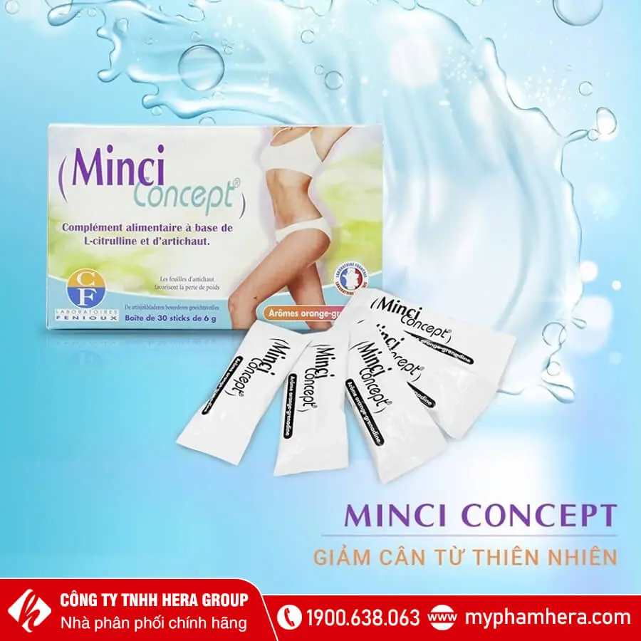 Trà hỗ trợ giảm cân Minci Concept 