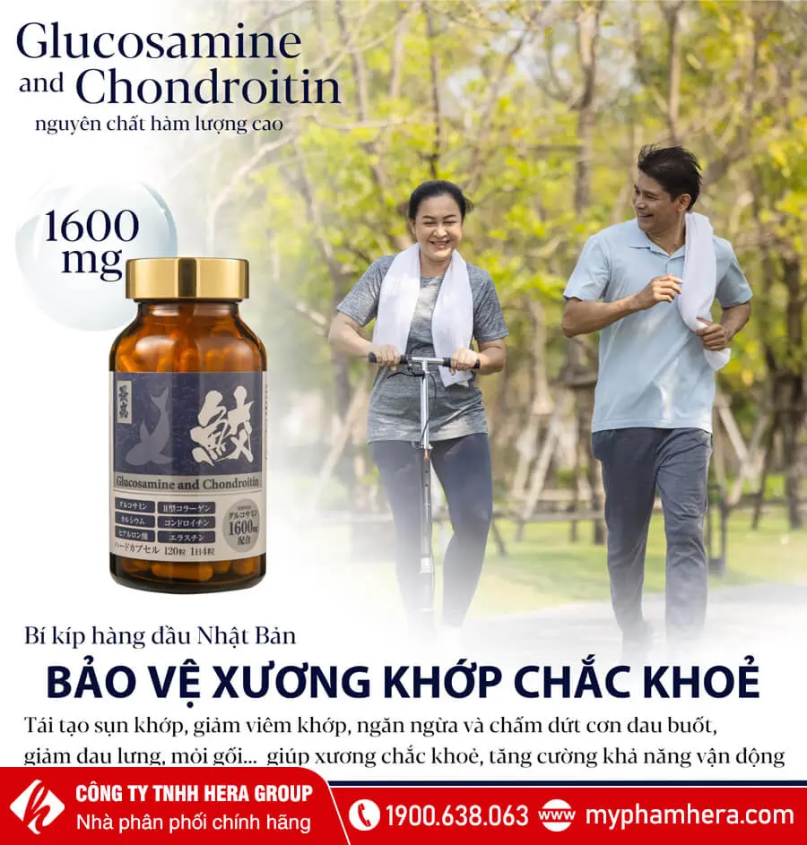 Viên uống Calcium Premium JpanWell bổ sung canxi, vitamin và khoáng chất