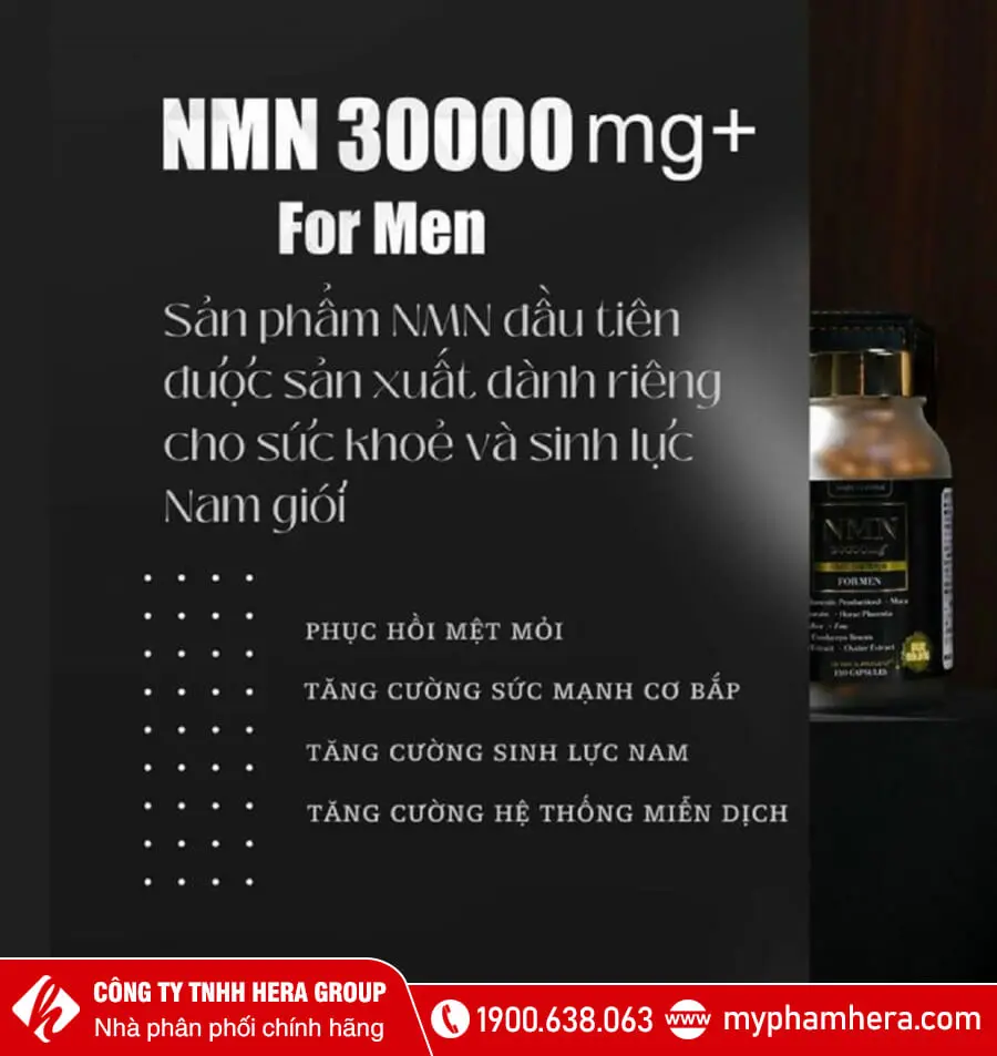 Viên uống NMN 30000 For Men