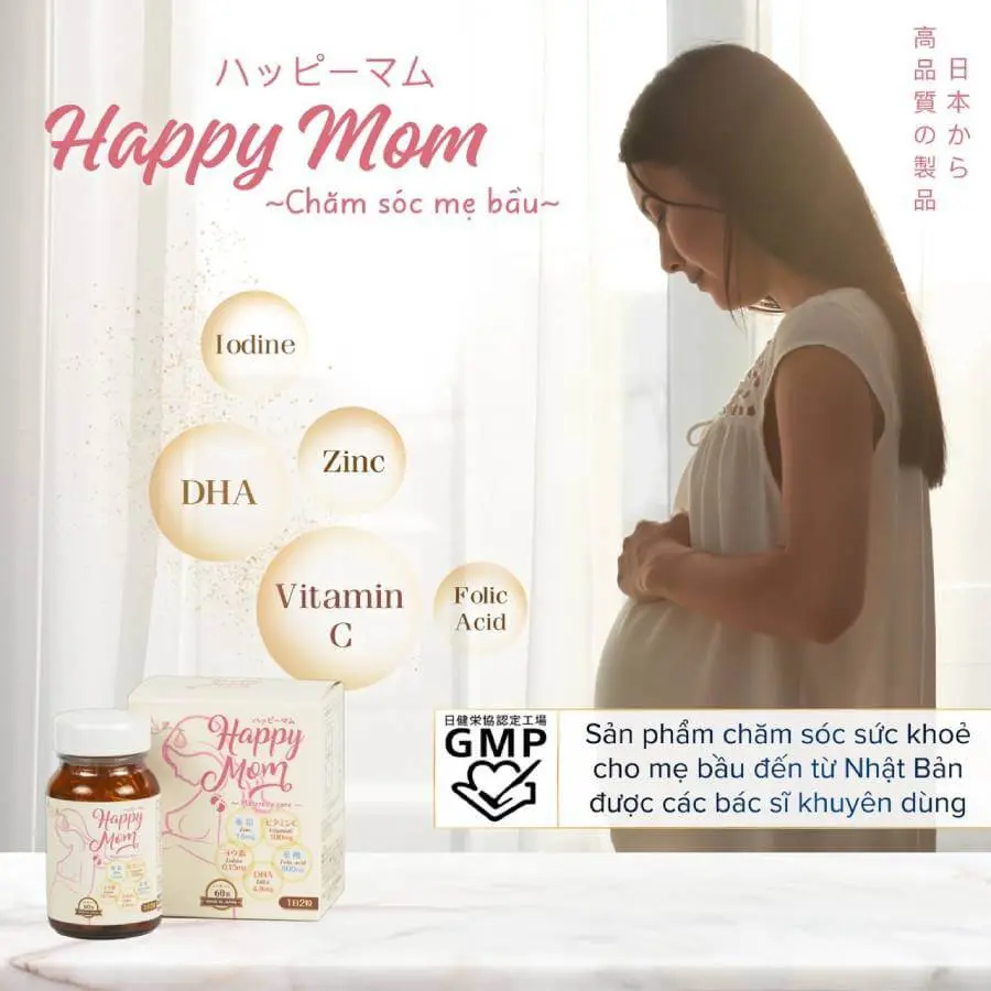 Viên uống bổ sung vitamin Happy Mom Jpanwell có tốt không?