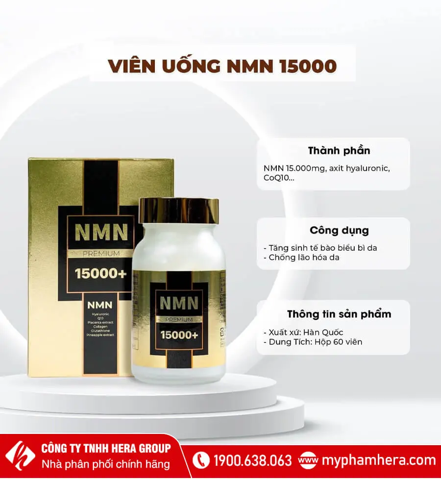 viên uống nmn 15000 premium myphamhera.com