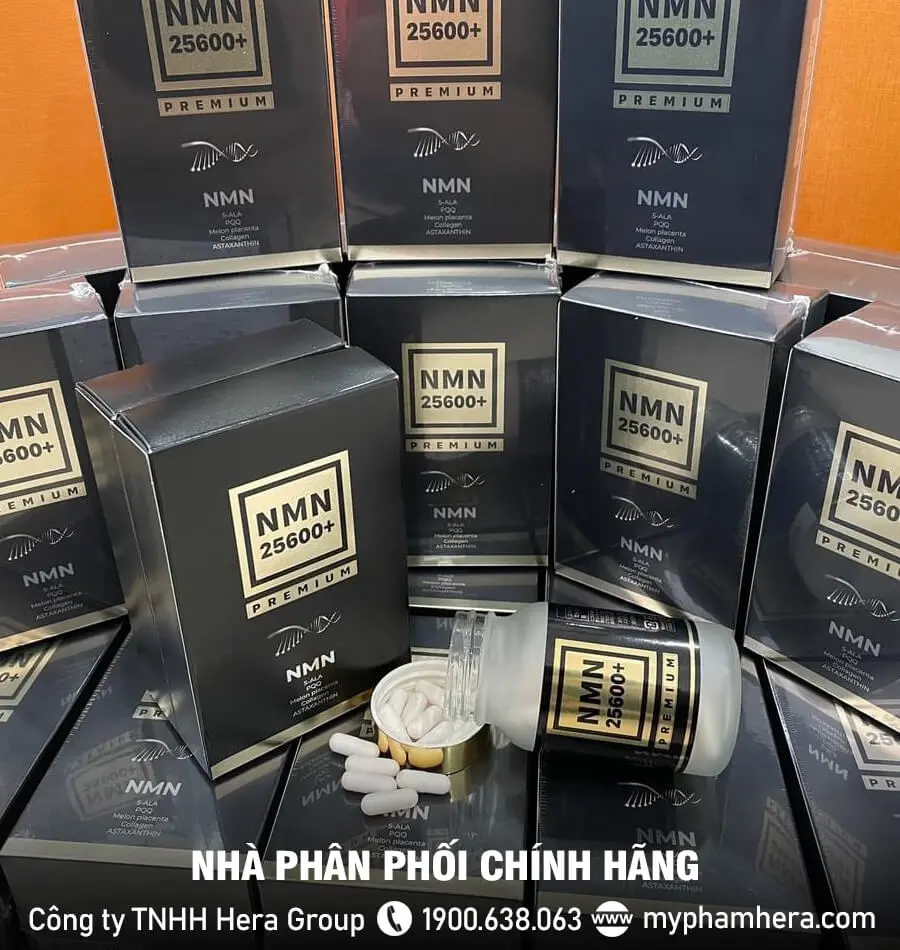 Viên uống nmn 25600 premium chính hãng myphamhera.com