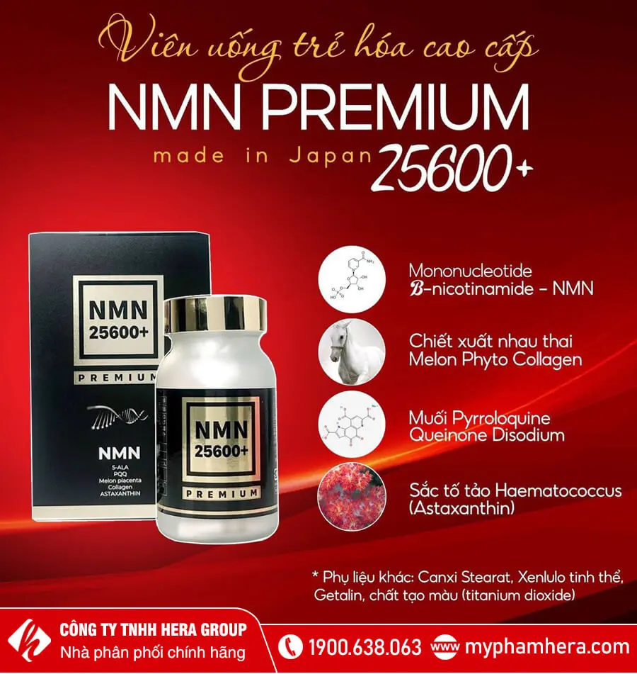 Viên uống nmn 25600 premium myphamhera.com