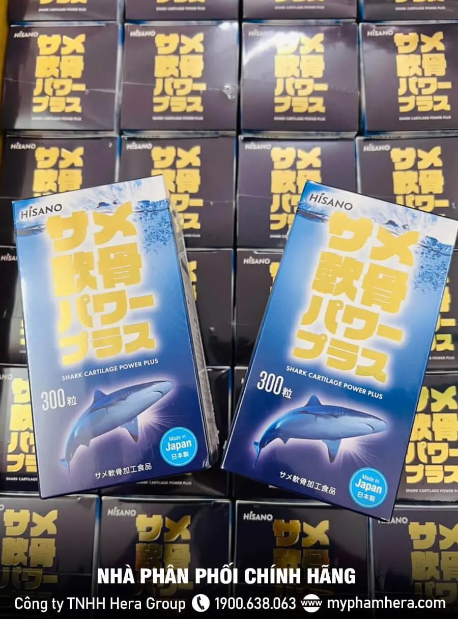 Viên uống sụn vi cá mập Hisano Shark Cartilage Power Plus