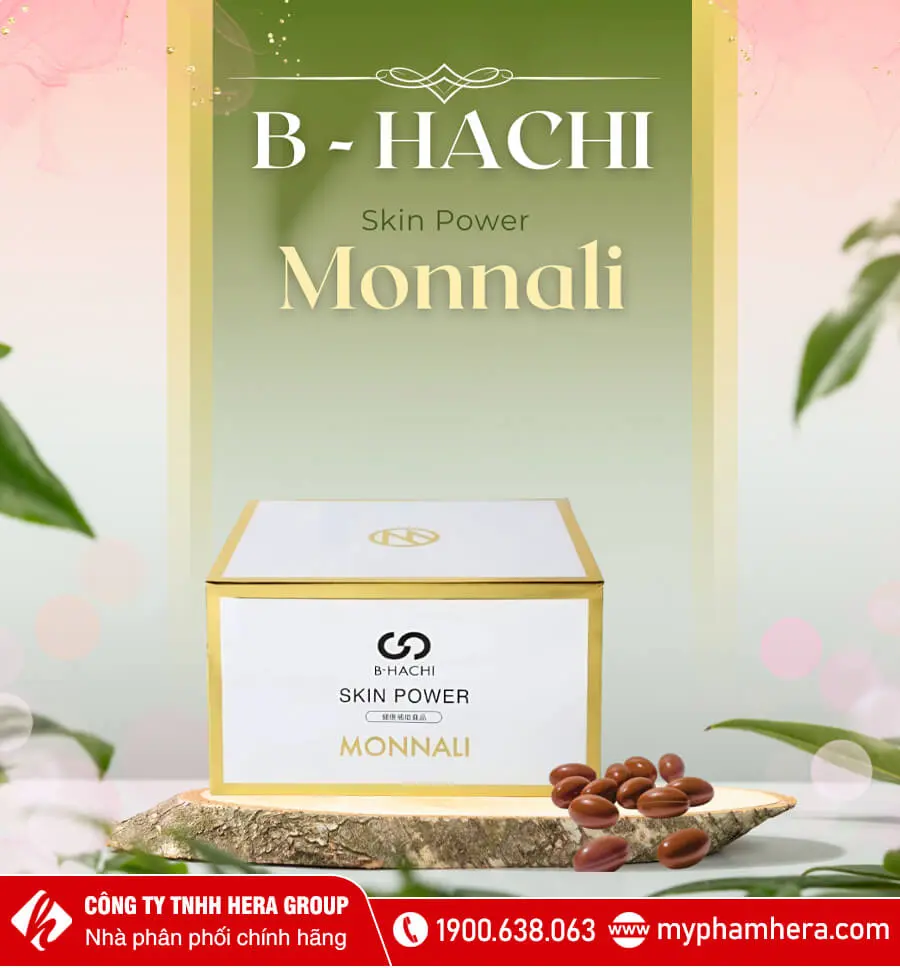 viên uống thanh lọc máu hachi skin power monnali myphamhera.com