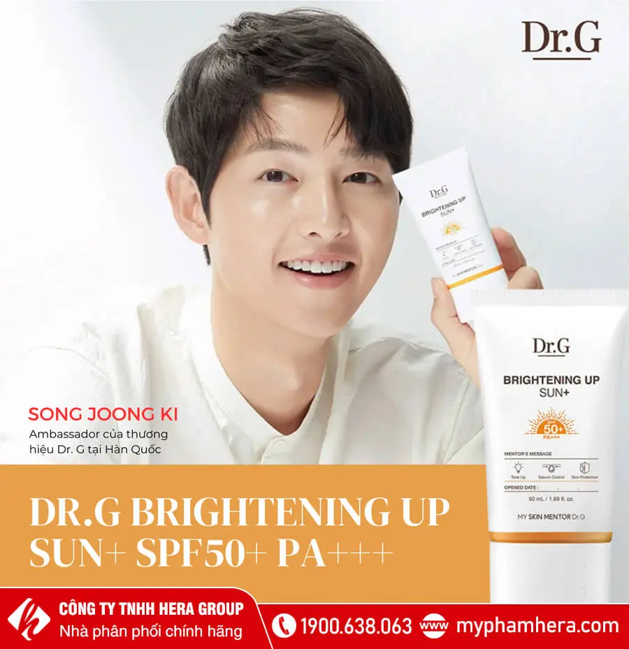 Kem chống nắng dưỡng sáng da Dr.G Brightening Up Sun+ SPF50+ PA+++