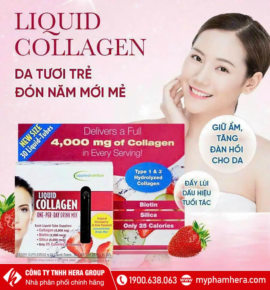 Nước uống Liquid Collagen One-Per-Day Drink Mix