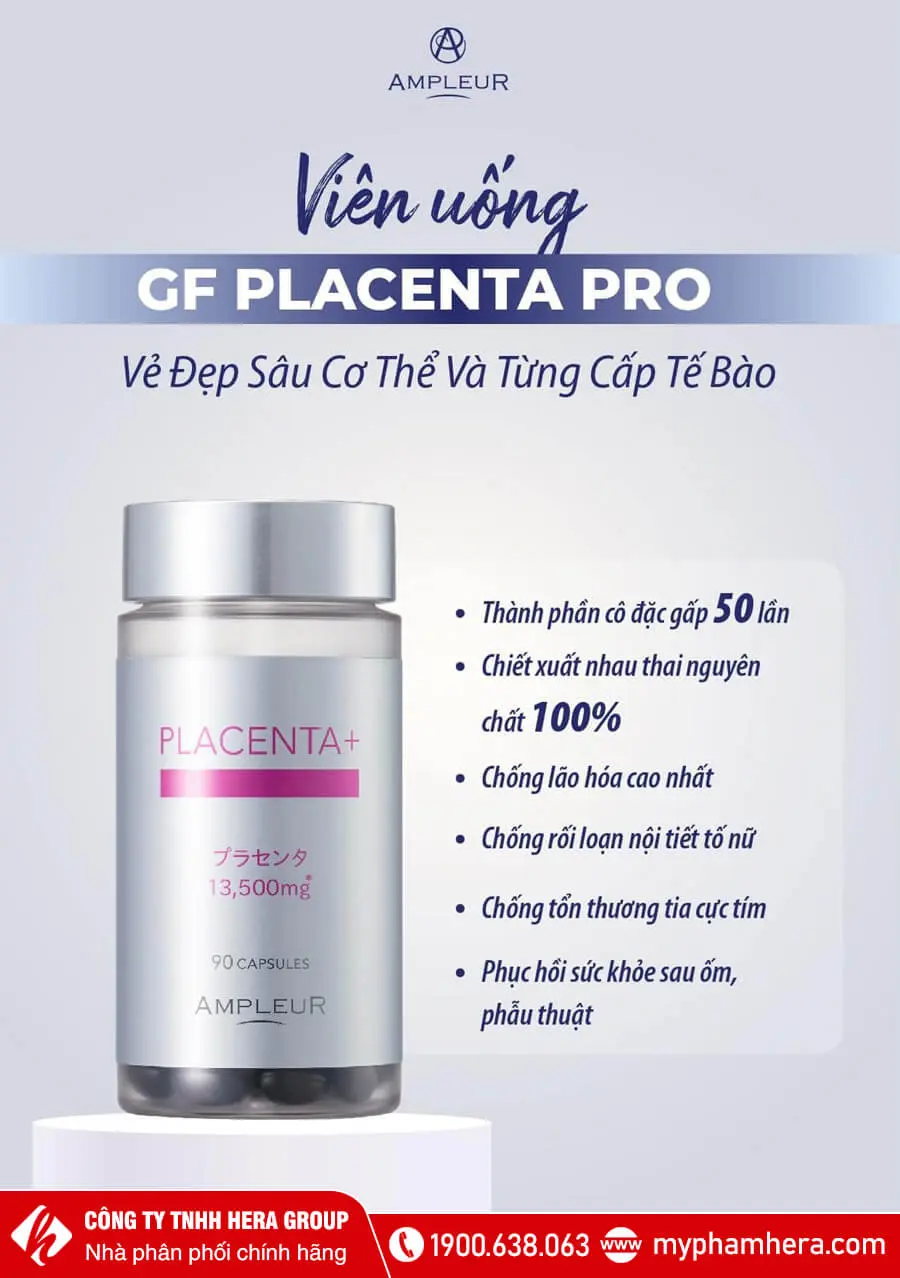 Viên uống GF Placenta Pro Ampleur