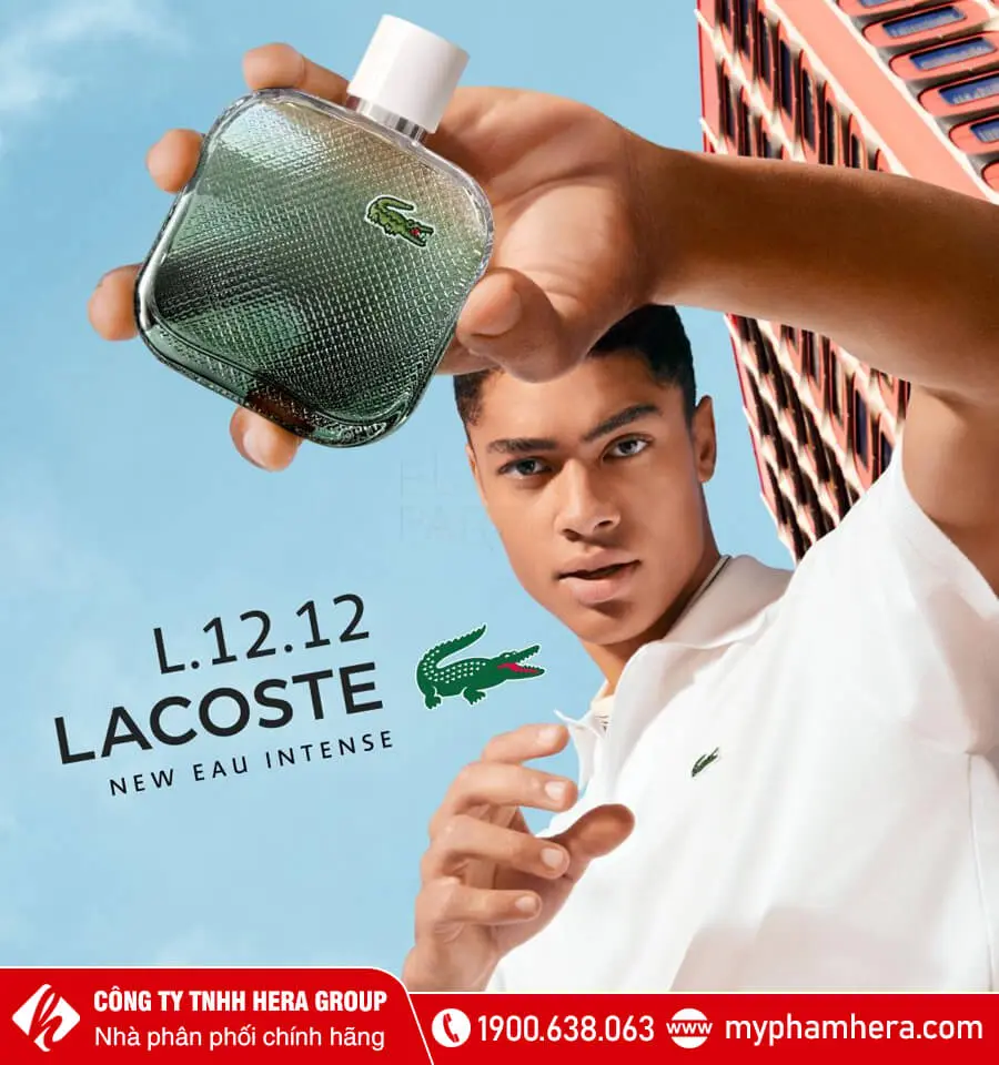 Nước hoa Lacoste L.12.12. Blanc Eau Intense EDT