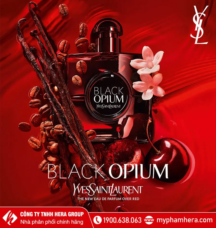 Nước hoa YSL Black Opium Over Red EDP