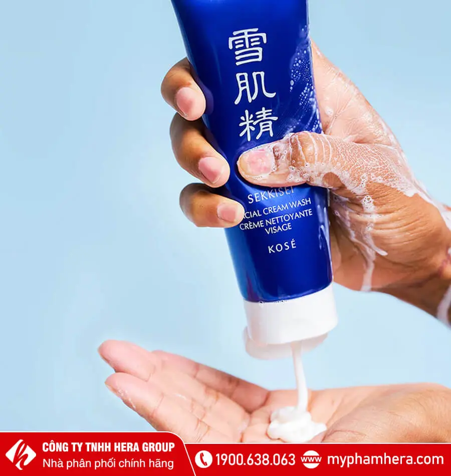 Sữa Rửa Mặt Sekkisei Facial Cream Wash