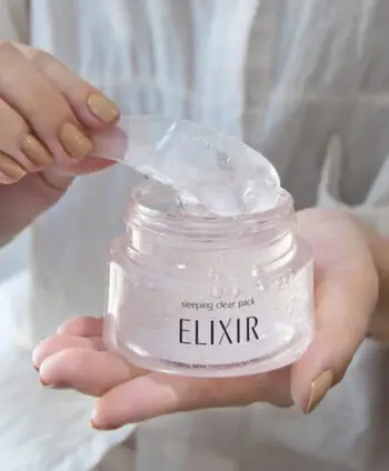 thumbnail Mặt nạ ngủ cấp ẩm dưỡng trắng Elixir Sleeping Clear Pack