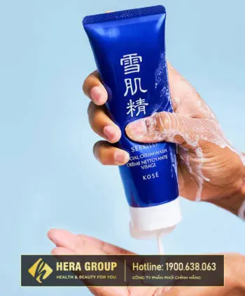 sữa rửa mặt sekkisei facial cream wash myphamhera.com