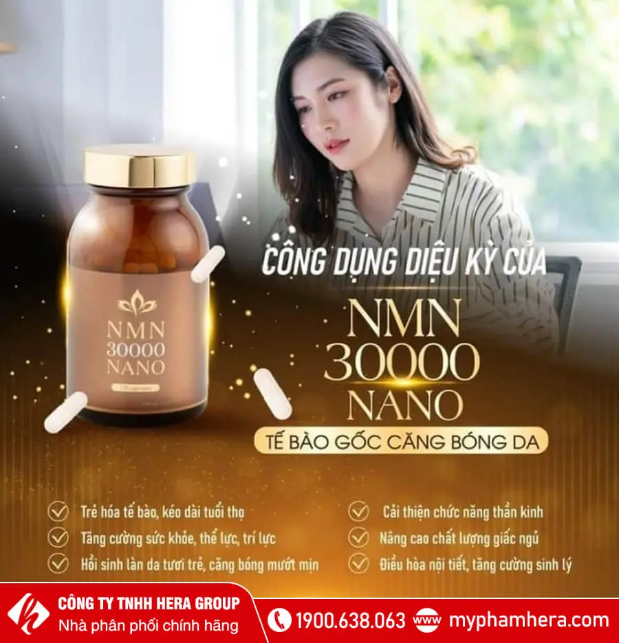 Viên uống NMN 30000 Nano