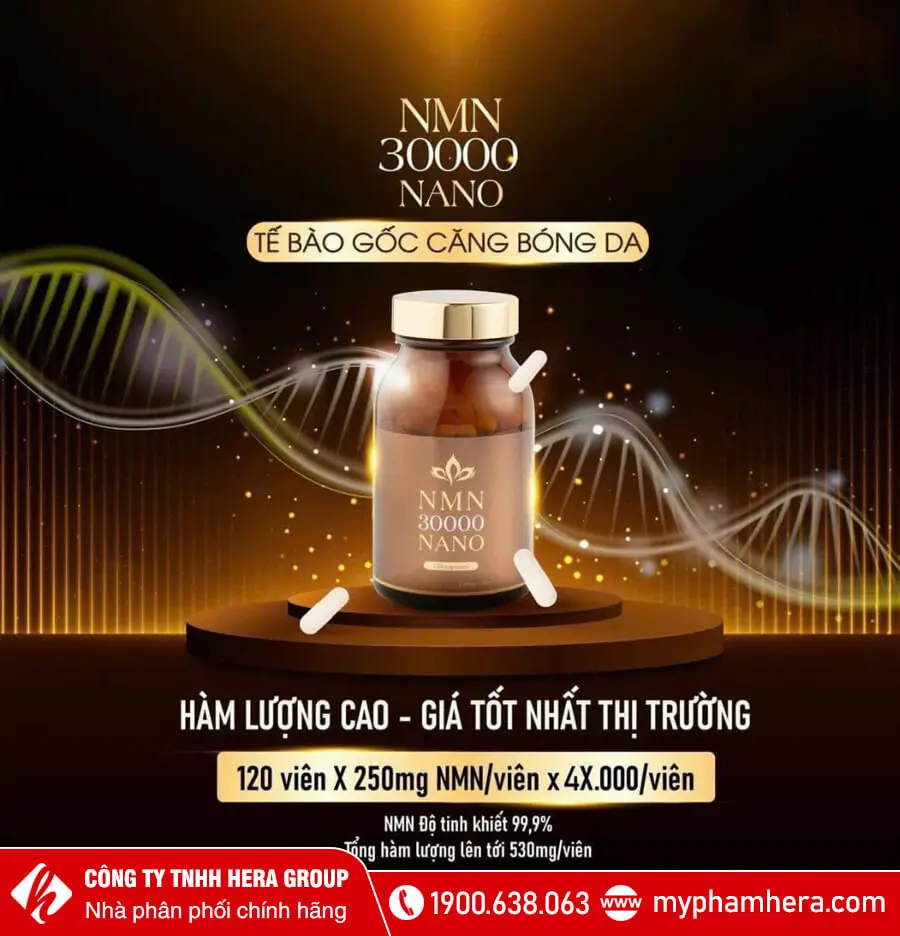 Viên uống NMN 30000 Nano